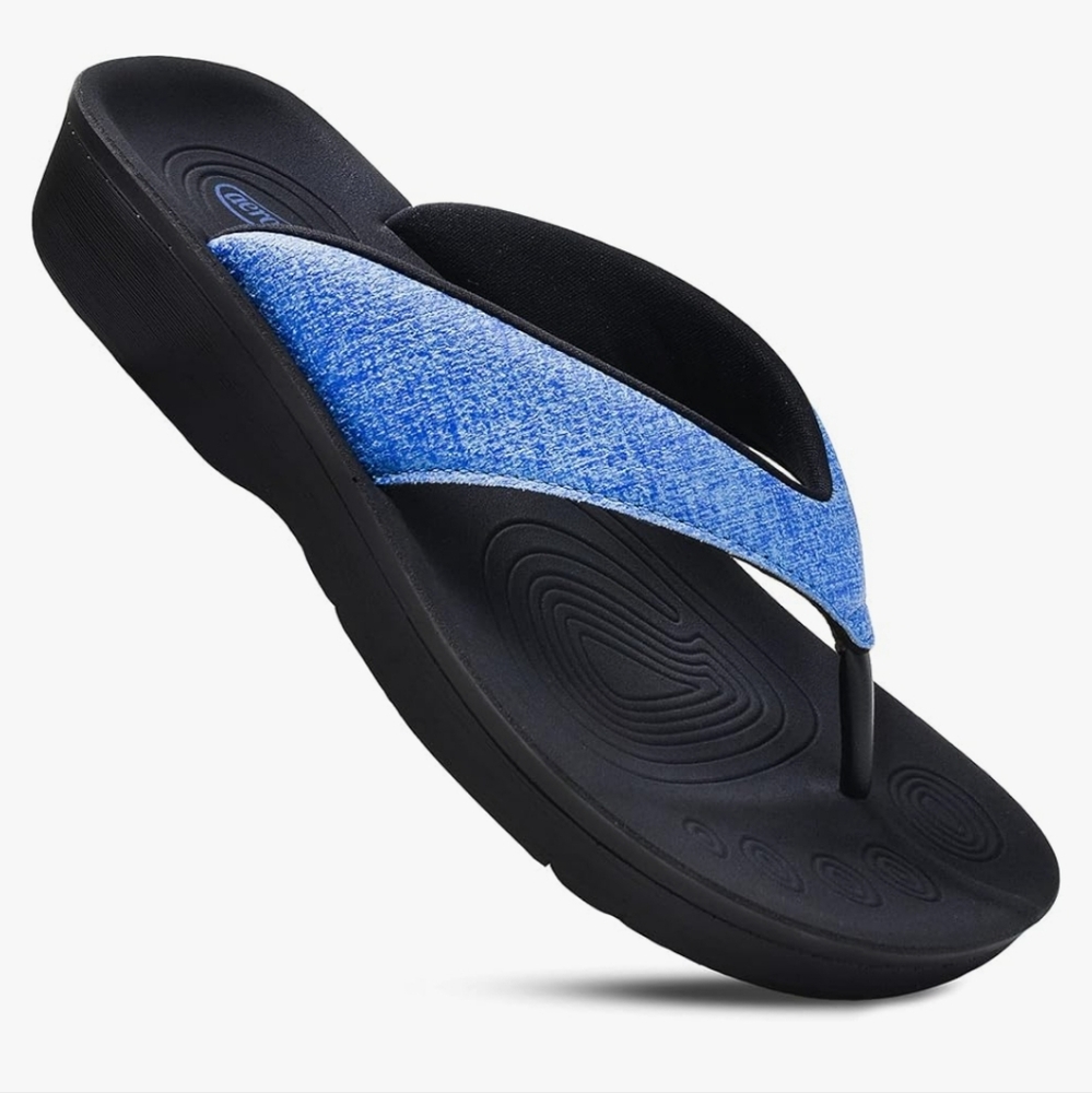 AEROTHOTIC Slip On Recovery Footwear Plantar Fasciitis Flip Flops